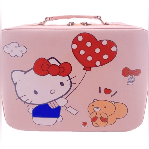 NWOT Hello Kitty Makeup Train Case - Picture 3 of 10